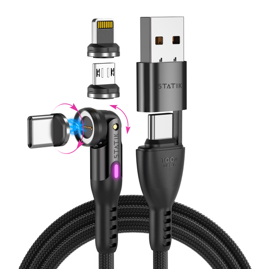 360 Pro Cable Universal Tips - USB-C, Lightning, & Micro-USB
