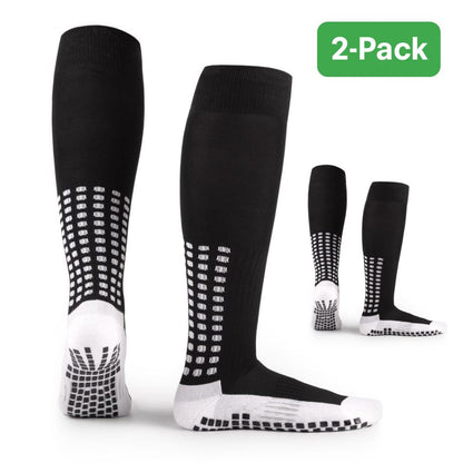 Soccer Grip Socks - Knee (2-Pack) (Academy)