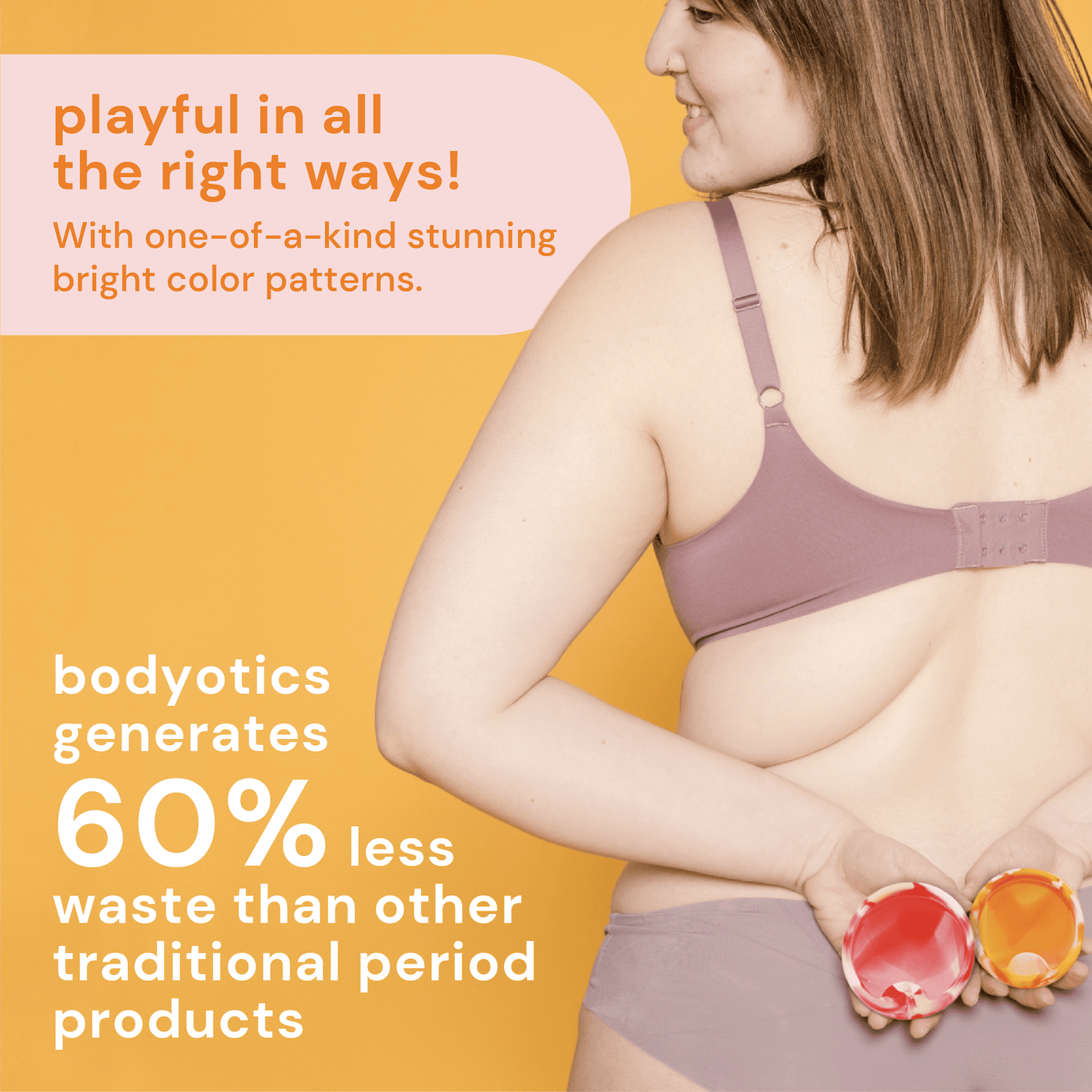 Reusable Menstrual Discs With Pull-Off Ring S & L - Comfydisc (2pcs)