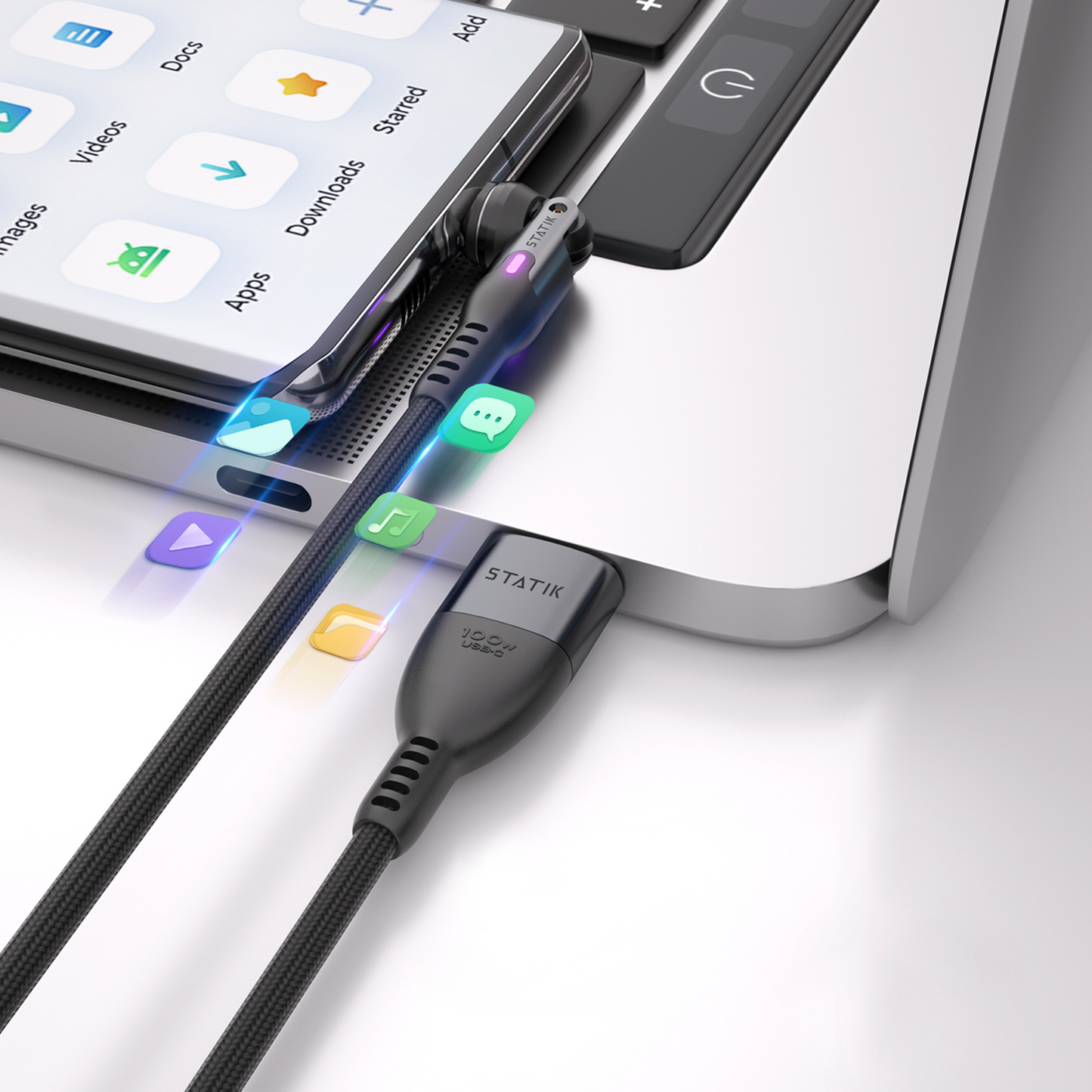 360 Pro Cable Universal Tips - USB-C, Lightning, & Micro-USB