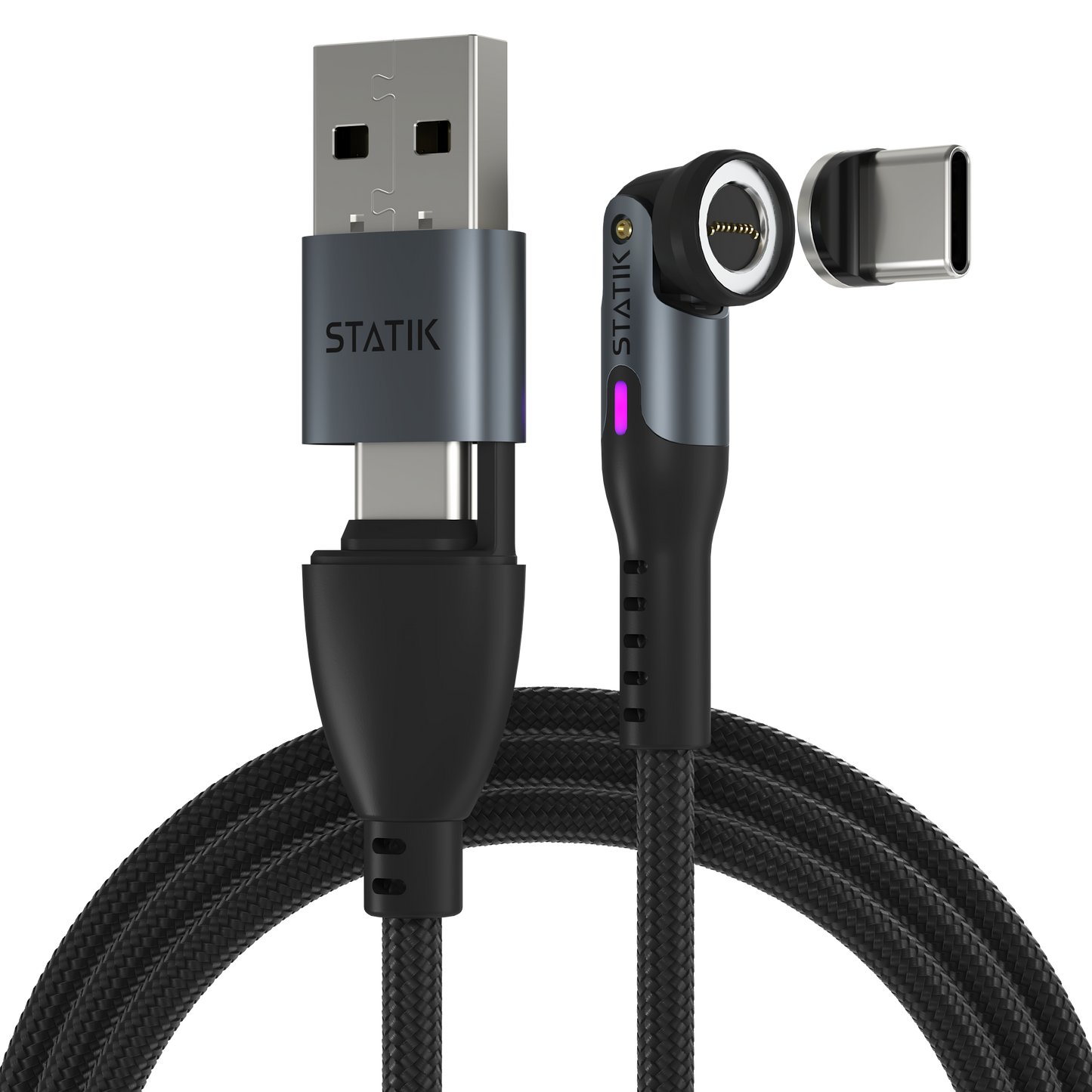 360 Pro Cable Universal Tips - USB-C, Lightning, & Micro-USB