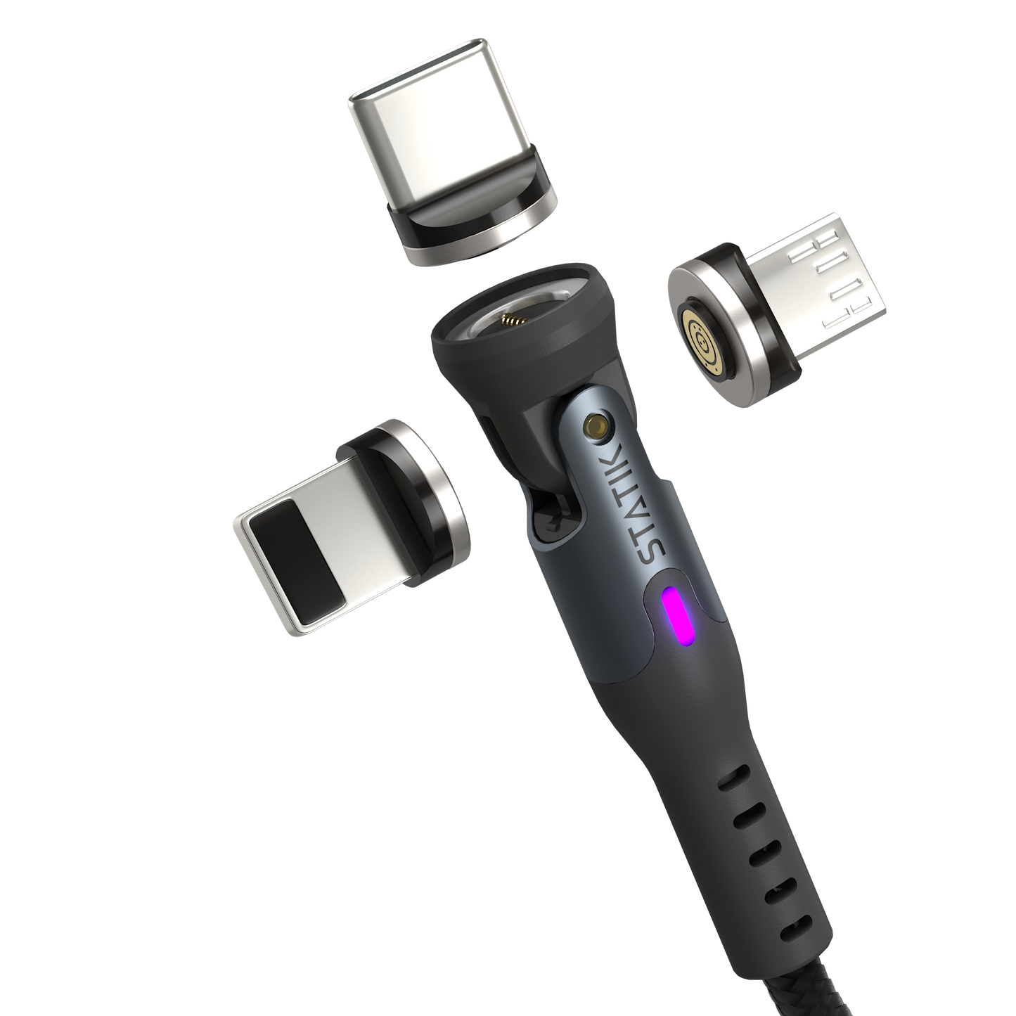 360 Pro Cable Universal Tips - USB-C, Lightning, & Micro-USB