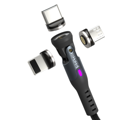 360 Pro Cable Universal Tips - USB-C, Lightning, & Micro-USB