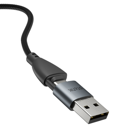 360 Pro Cable Universal Tips - USB-C, Lightning, & Micro-USB