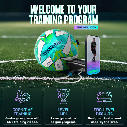 Pro Training Soccer Ball - Size 2 (Green)