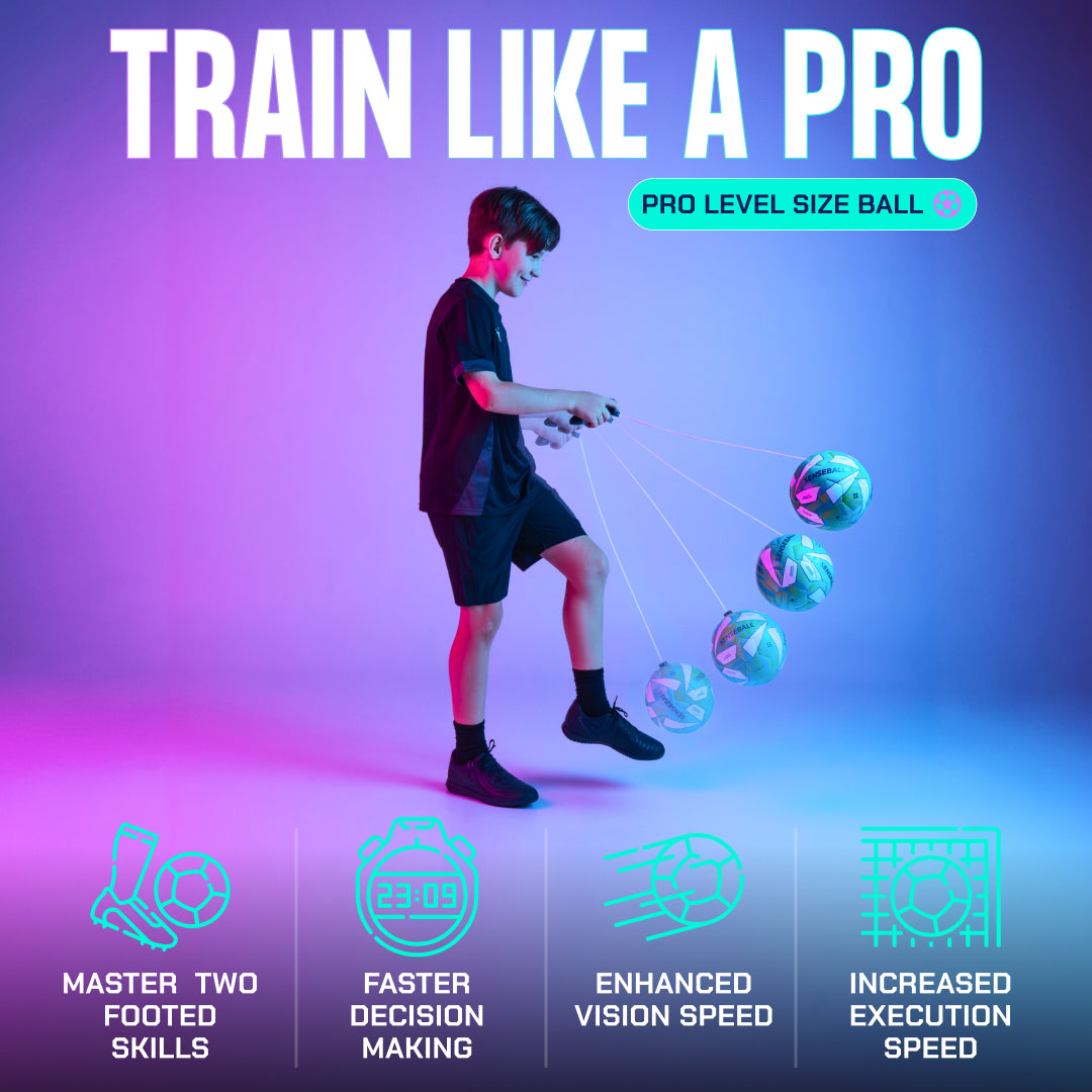 Pro Training Soccer Ball - Size 2 (Green)