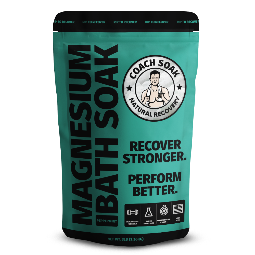 Coach Soak Magnesium Bath Soak for Muscle Recovery