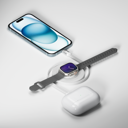 MagStack Duo Apple Watch Charger & USB-C Cable
