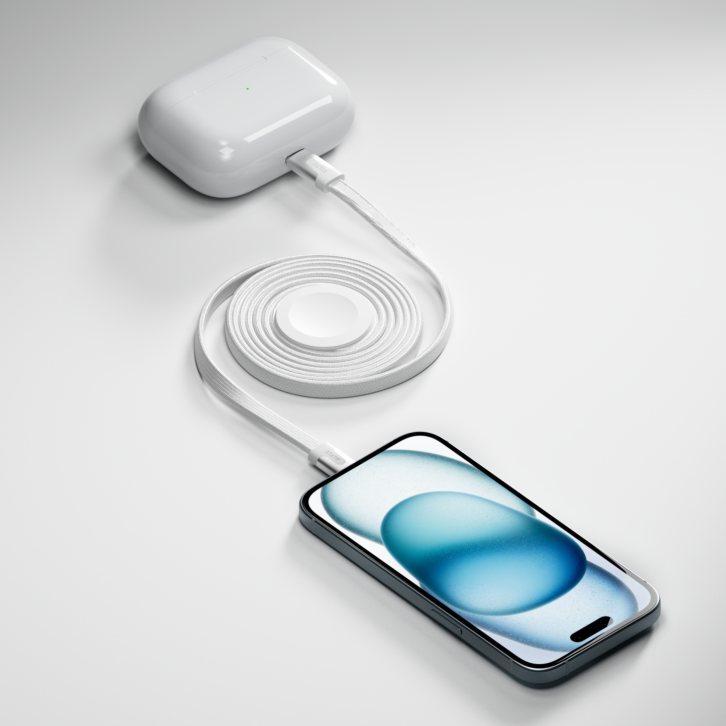 MagStack Duo Apple Watch Charger & USB-C Cable