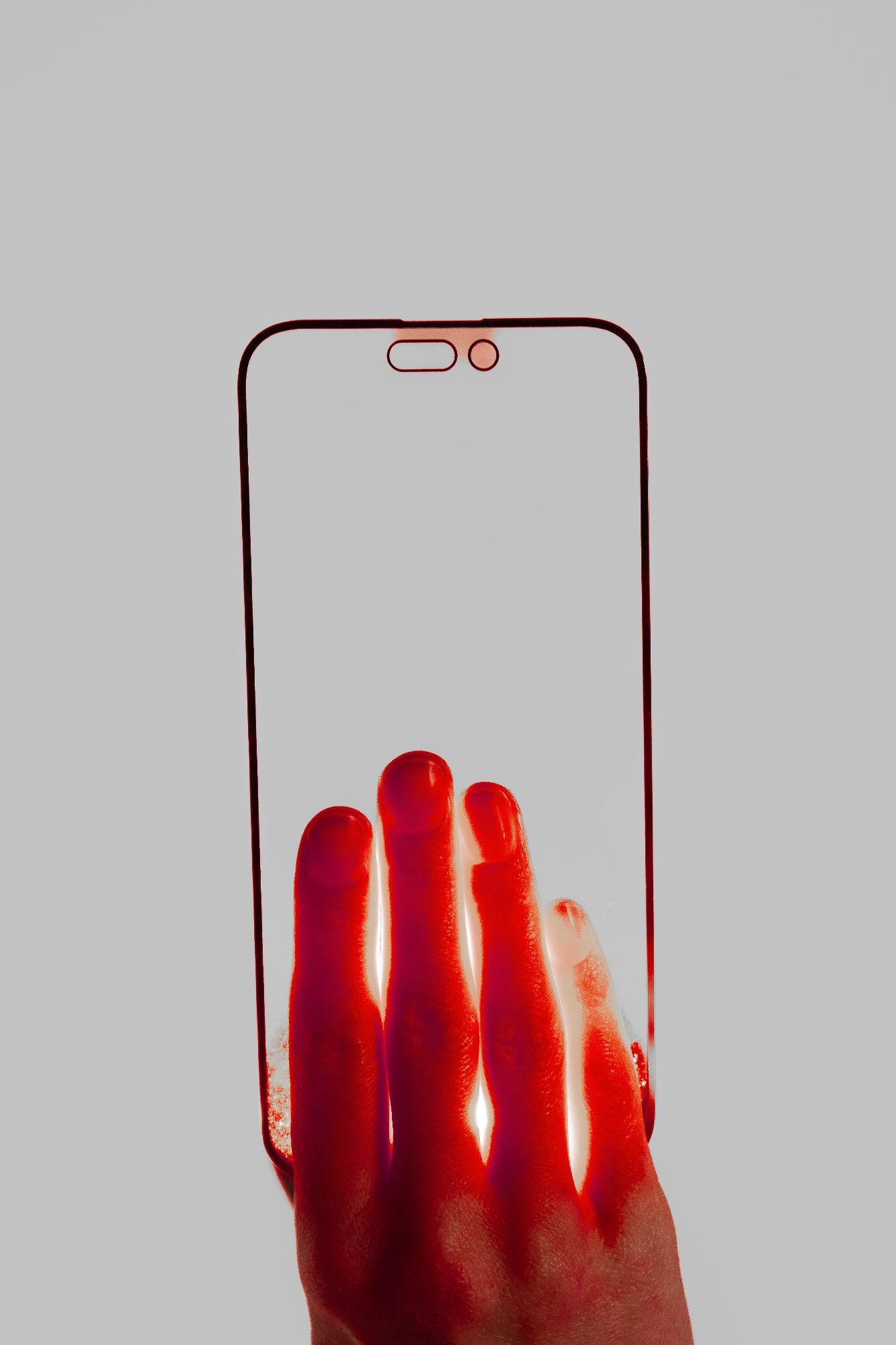 BodyGuardz Red Light Converter 9H Glass for iPhone