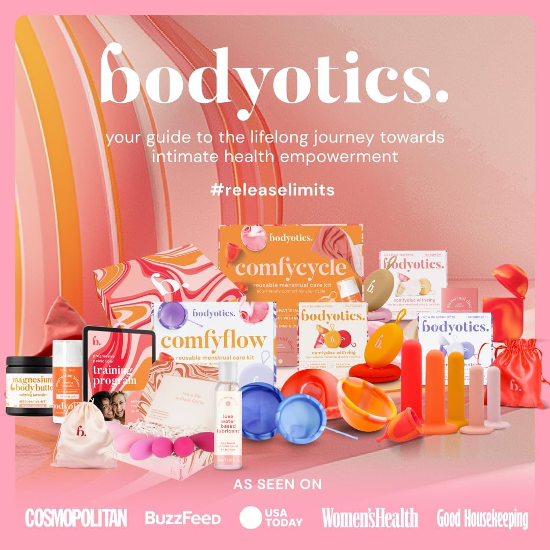 Reusable Menstrual Discs With Pull-Off Ring S & L - Comfydisc (2pcs)