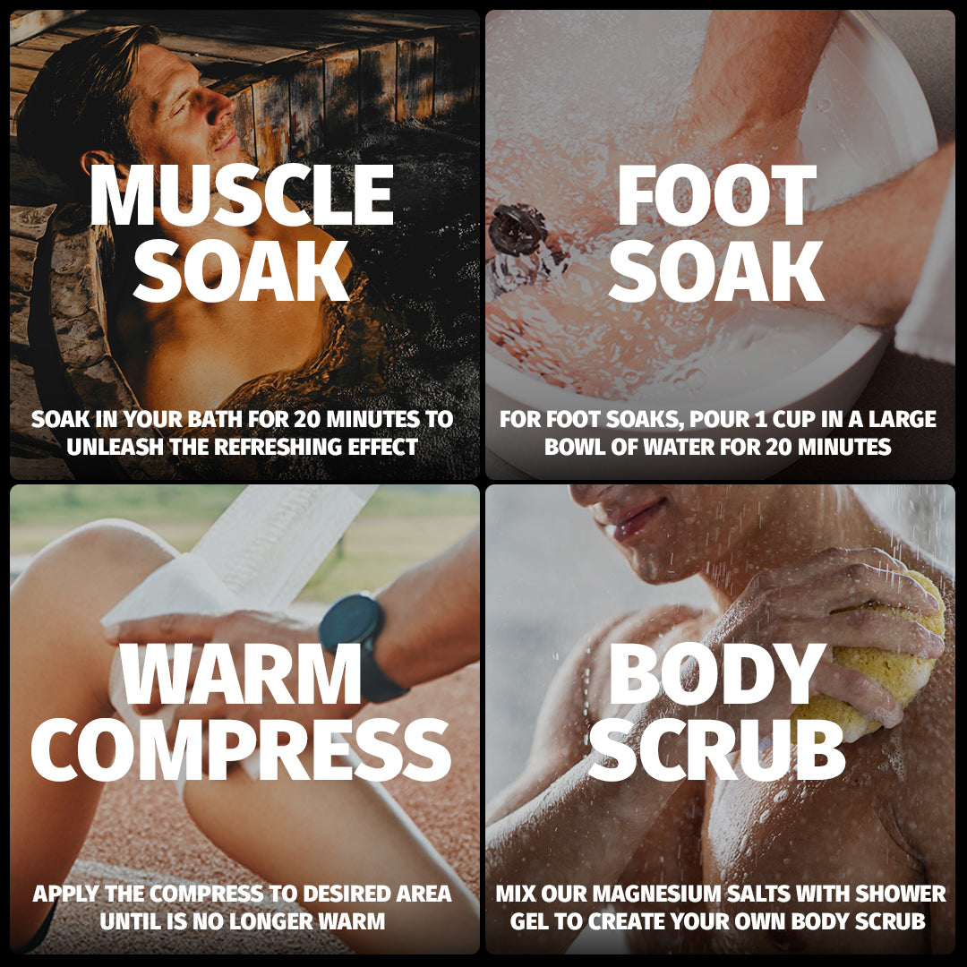 Coach Soak Magnesium Bath Soak for Muscle Recovery