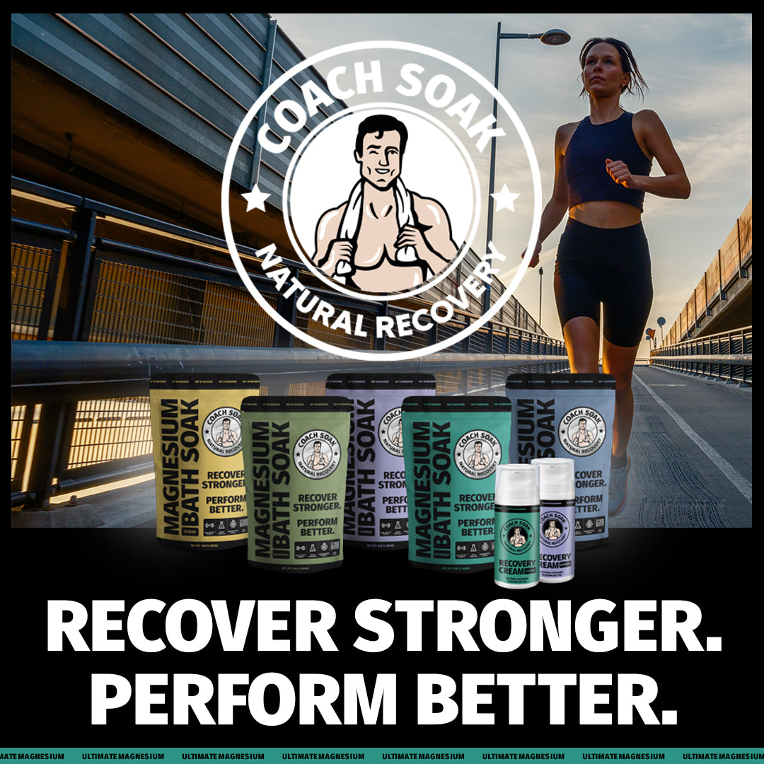 Coach Soak Magnesium Bath Soak for Muscle Recovery